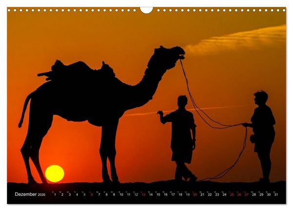 Produktbild: Zauberhaftes Indien (Wandkalender 2026 DIN A3 quer), CALVENDO Monatskalender