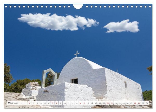 Produktbild: Rhodos und Symi (Wandkalender 2026 DIN A4 quer), CALVENDO Monatskalender