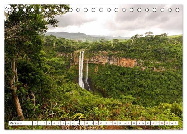 Produktbild: Mauritius (Tischkalender 2027 DIN A5 quer), CALVENDO Monatskalender