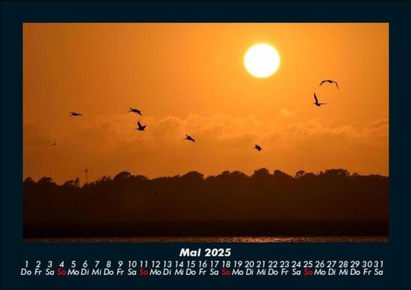 Produktbild: Sonnenunterg&auml;nge 2025 Fotokalender DIN A5