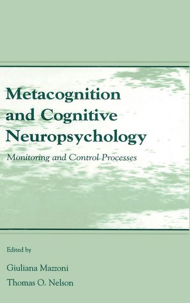Produktbild: Metacognition and Cognitive Neuropsychology