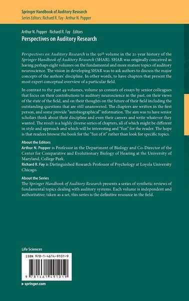 Produktbild: Perspectives on Auditory Research