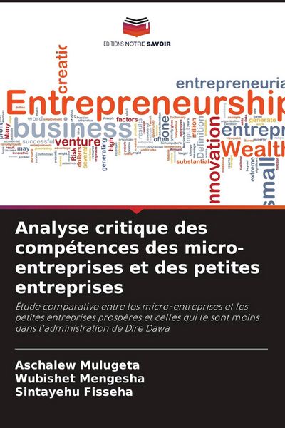 Produktbild: Analyse critique des comp&eacute;tences des micro-entreprises et des petites entreprises