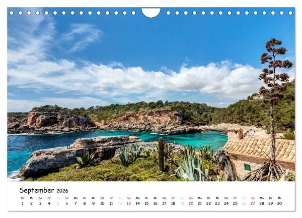 Produktbild: Wildes und romantisches Mallorca (Wandkalender 2026 DIN A4 quer), CALVENDO Monatskalender