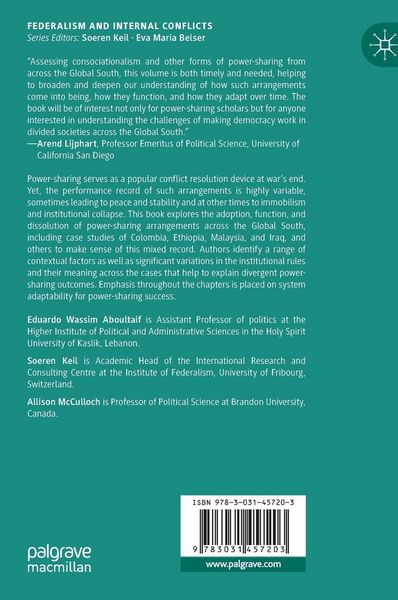 Produktbild: Power-Sharing in the Global South