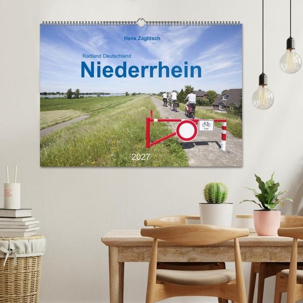 Produktbild: Radland Deutschland - Niederrhein (Wandkalender 2027 DIN A2 quer), CALVENDO Monatskalender