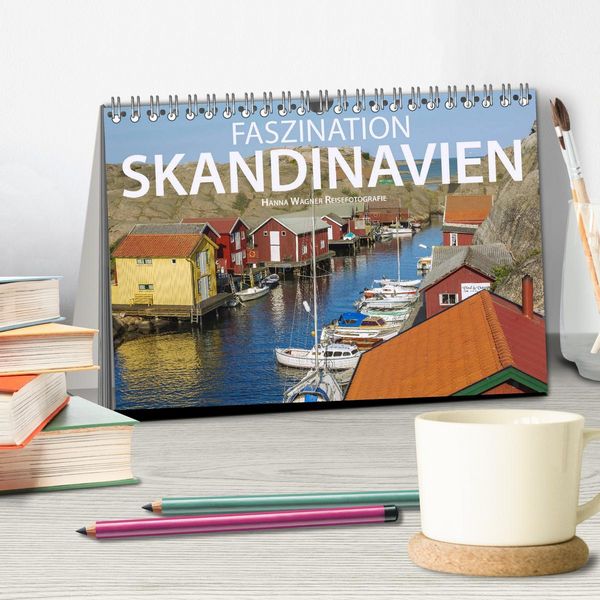 Produktbild: Faszination Skandinavien (Tischkalender 2026 DIN A5 quer), CALVENDO Monatskalender