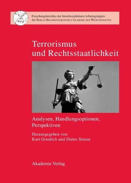 Produktbild: Terrorismus und Rechtsstaatlichkeit