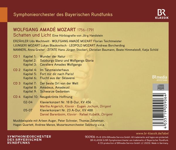 Produktbild: Wolfgang Amad&eacute; Mozart: Schatten und Licht