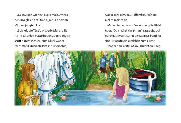 Produktbild: Silberwind, das wei&szlig;e Einhorn (Band 10) - Die Magie der Meerm&auml;dchen