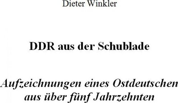 Produktbild: DDR aus der Schublade
