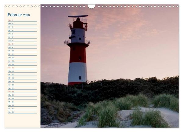 Produktbild: Urlaub auf Borkum (Wandkalender 2026 DIN A3 quer), CALVENDO Monatskalender