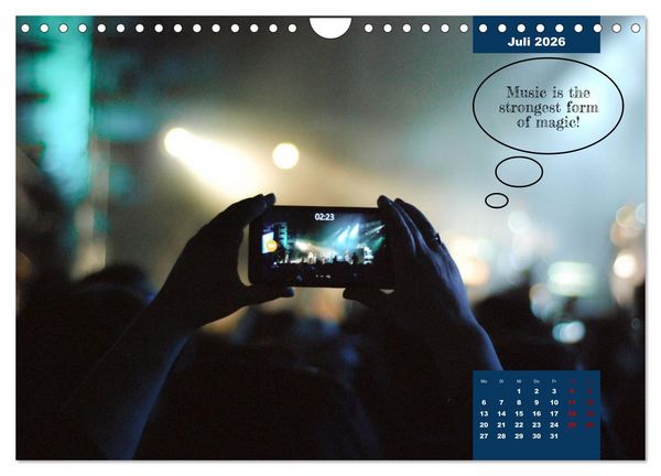 Produktbild: Handy-Kunst by VogtArt (Wandkalender 2026 DIN A4 quer), CALVENDO Monatskalender