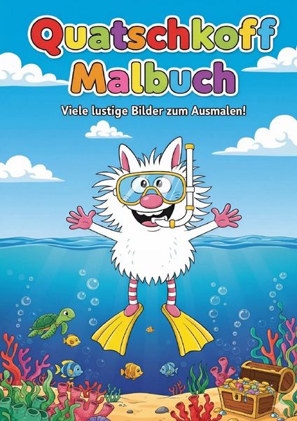 Produktbild: Quatschkopf Malbuch