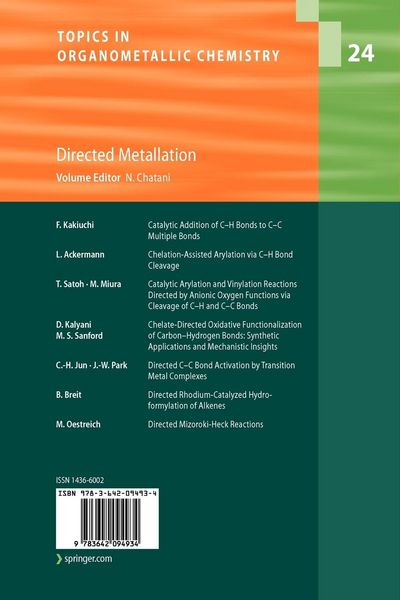 Produktbild: Directed Metallation