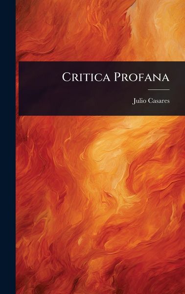 Produktbild: Critica Profana