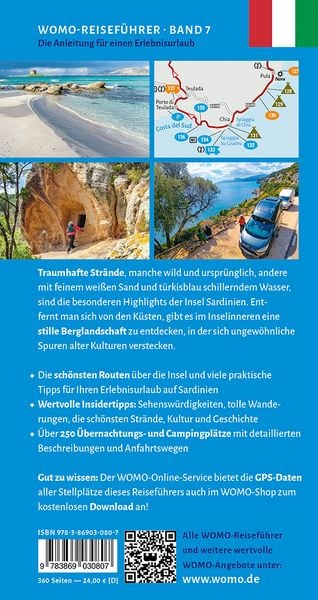 Produktbild: Entdeckertouren mit dem Wohnmobil Sardinien
