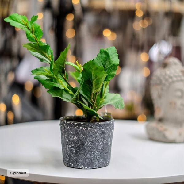 Produktbild: HTI-Living HTI-Living Gr&uuml;npflanze im Topf Kunstpflanze Flora