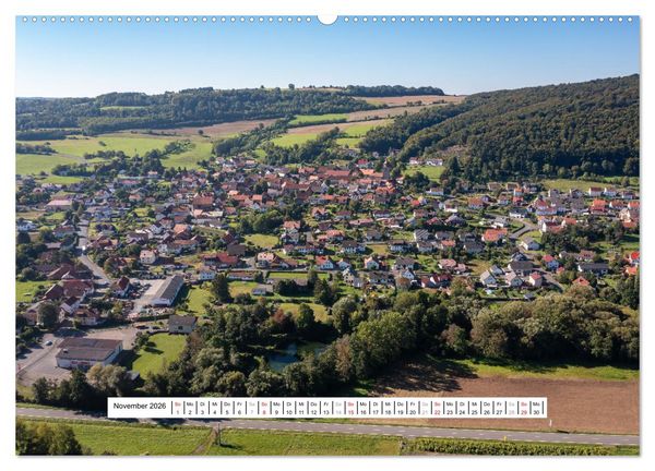 Produktbild: Die Ringgau D&ouml;rfer (Wandkalender 2026 DIN A2 quer), CALVENDO Monatskalender