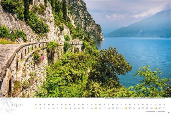 Produktbild: Gardasee Globetrotter Kalender 2027 - Von romantischen Buchten und malerischen Orten