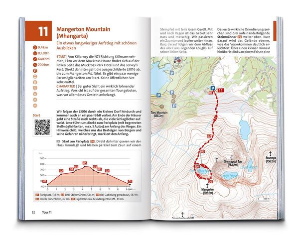 Produktbild: KOMPASS Wanderf&uuml;hrer Irland mit Nordirland, 70 Touren mit Extra-Tourenkarte