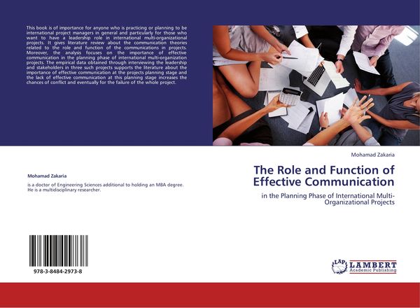 Produktbild: The Role and Function of Effective Communication