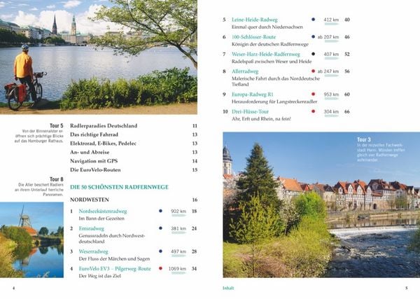 Produktbild: Deutschlands sch&ouml;nste Radfernwege