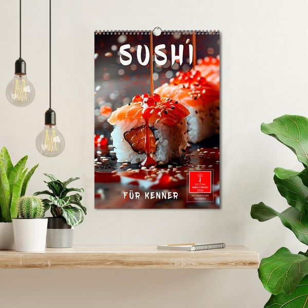 Produktbild: Sushi f&uuml;r Kenner (Wandkalender 2026 DIN A3 hoch), CALVENDO Monatskalender