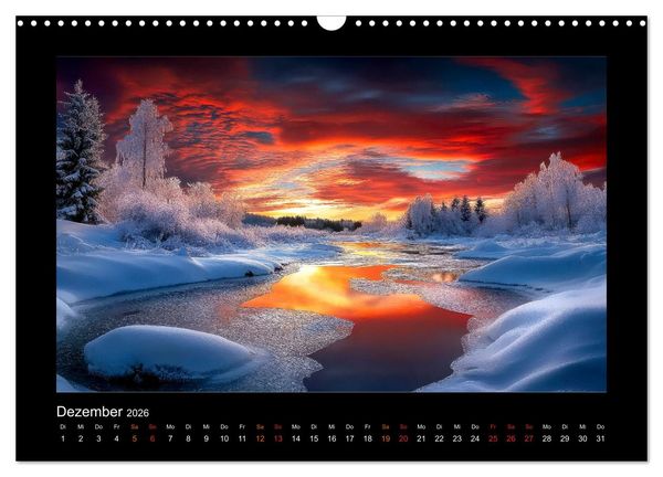 Produktbild: Im Wechselspiel der Jahreszeiten (Wandkalender 2026 DIN A3 quer), CALVENDO Monatskalender