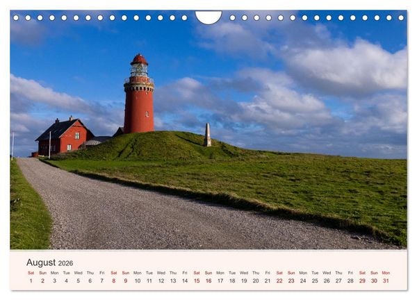 Produktbild: The Charm of Denmark's North Sea (Wall Calendar 2026 DIN A4 landscape), CALVENDO 12 Month Wall Calendar