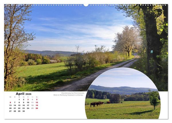 Produktbild: Der Grimmsteig (hochwertiger Premium Wandkalender 2026 DIN A2 quer), Kunstdruck in Hochglanz