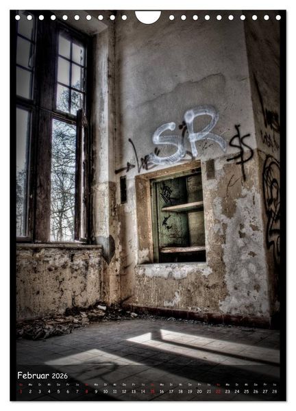 Produktbild: Lost Places II, Vergessene Orte (Wandkalender 2026 DIN A4 hoch), CALVENDO Monatskalender