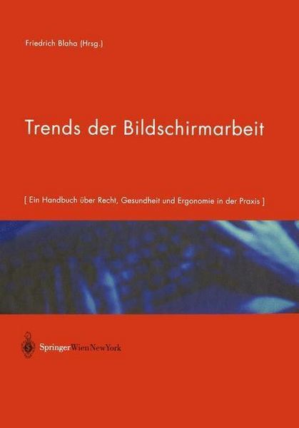 Produktbild: Trends der Bildschirmarbeit