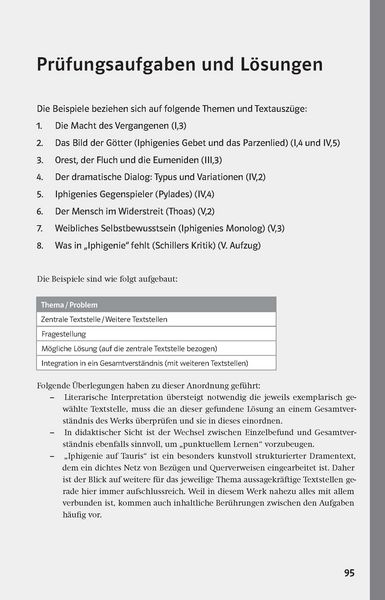 Produktbild: Lekt&uuml;rehilfen. Iphigenie auf Tauris