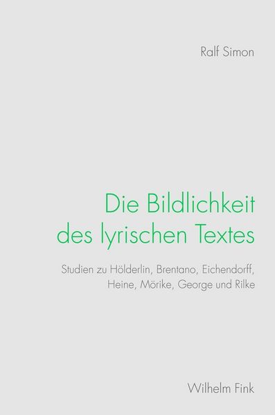 Produktbild: Die Bildlichkeit des lyrischen Textes