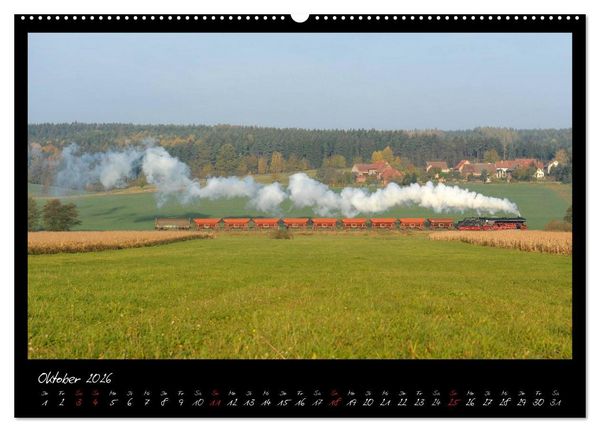 Produktbild: Mit Volldampf durch Mitteleuropa (Wandkalender 2026 DIN A2 quer), CALVENDO Monatskalender
