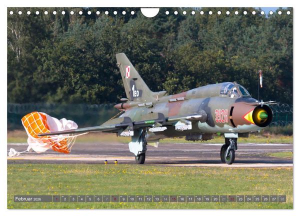 Produktbild: Milit&auml;rjets am Boden (Wandkalender 2026 DIN A4 quer), CALVENDO Monatskalender