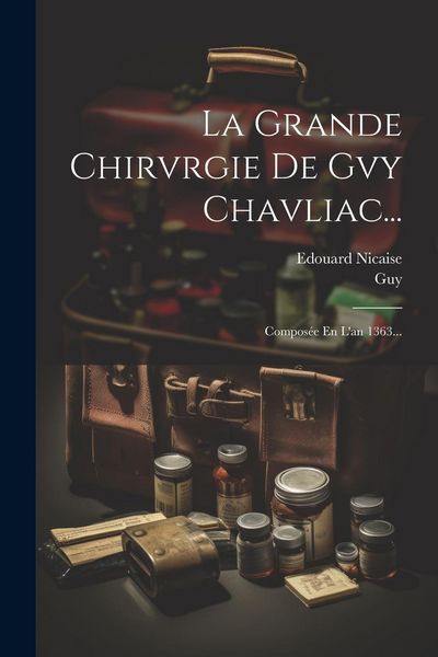Produktbild: La Grande Chirvrgie De Gvy Chavliac...: Compos&eacute;e En L'an 1363...