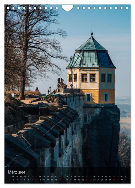 Produktbild: Reise durch die S&auml;chsische Schweiz (Wandkalender 2026 DIN A4 hoch), CALVENDO Monatskalender