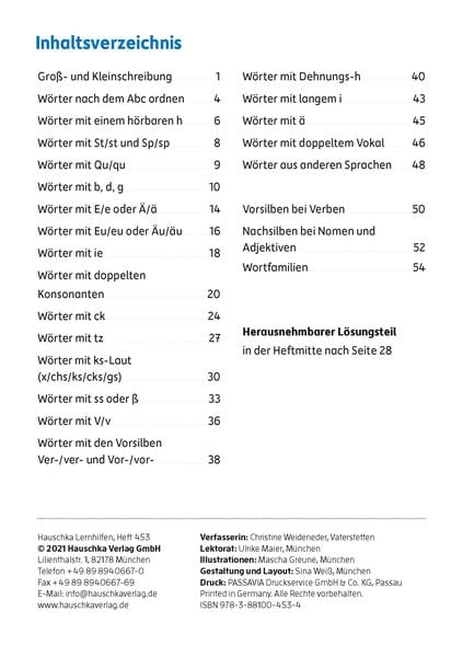 Produktbild: Mein &Uuml;bungsheft Rechtschreiben 3. Klasse