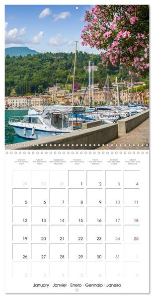 Produktbild: Lovely impressions from LAKE GARDA (Wall Calendar 2026 12 &times; 12 Inch) CALVENDO 12 Month Wall Calendar