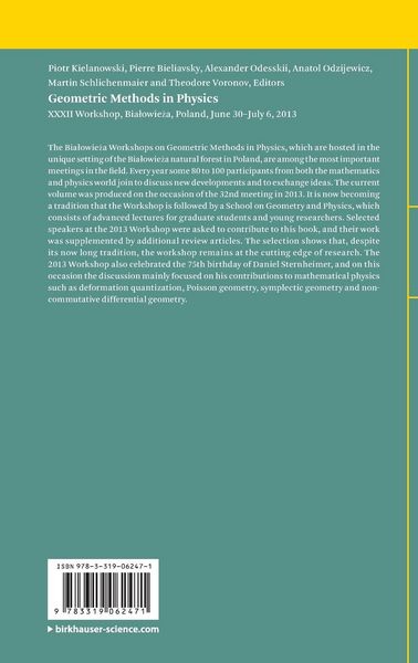 Produktbild: Geometric Methods in Physics