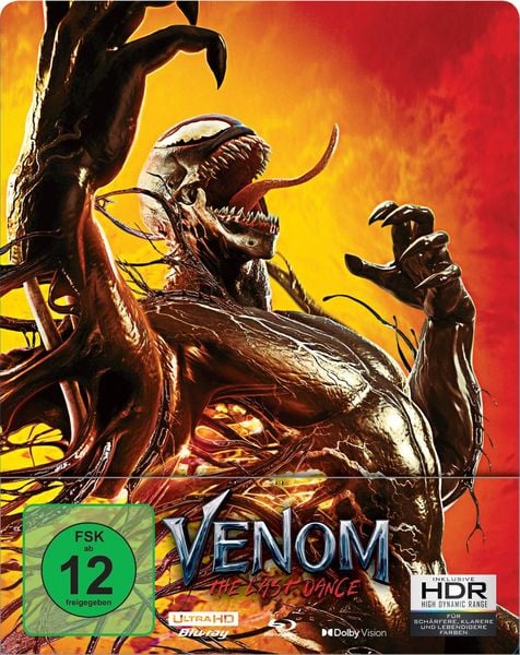 Venom: The Last Dance - Limitiertes Steelbook (4K Ultra HD) (+ Blu-ray)