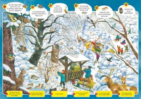 Produktbild: Weihnachtswimmelbuch