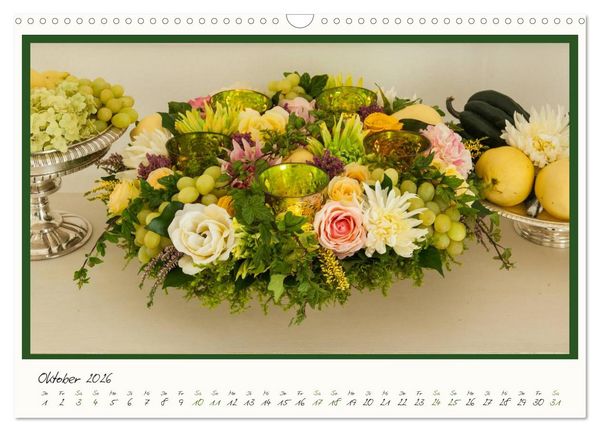 Produktbild: Raum f&uuml;r Blumen (Wandkalender 2026 DIN A3 quer), CALVENDO Monatskalender