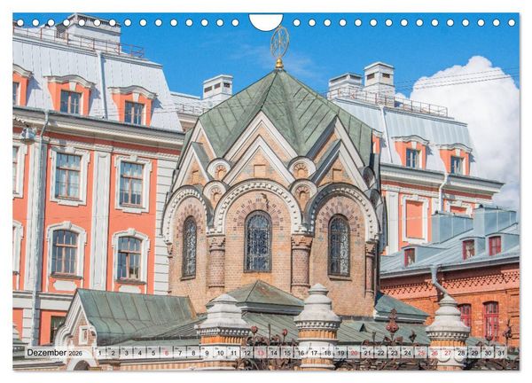 Produktbild: St. Petersburg - Prachtvolle Ostseemetropole (Wandkalender 2026 DIN A4 quer), CALVENDO Monatskalender