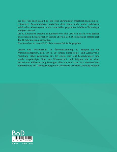 Produktbild: Das Jesaja Buch 1-12