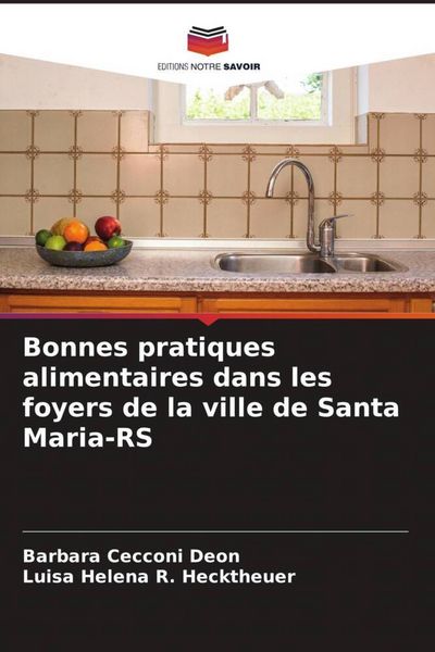 Produktbild: Bonnes pratiques alimentaires dans les foyers de la ville de Santa Maria-RS