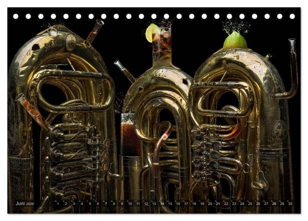 Produktbild: Musica fant&aacute;sia - Die wundersame Welt des Fotok&uuml;nstlers Olaf Bruhn (Tischkalender 2026 DIN A5 quer), CALVENDO Monatskalender