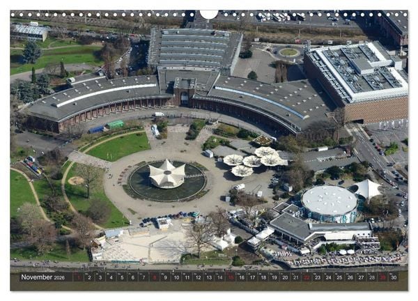 Produktbild: K&ouml;ln - Die Rheinmetropole aus der Luft (Wandkalender 2026 DIN A3 quer), CALVENDO Monatskalender
